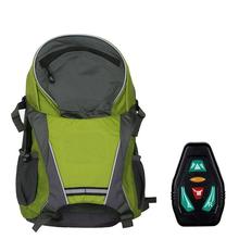 Luz de led com controle remoto sem fio, mochila com luz de seta para guia de bicicleta, luz noturna para guia 2024 - compre barato