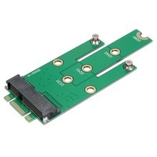 Msata Mini PCI-E 3,0 Ssd для Ngff M.2 B Ключ Sata Интерфейс адаптер карта 2024 - купить недорого