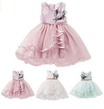 Princess Toddler Kids Baby Girl Dress Sleeveless Floral Tutu Ball Gown Formal Pageant Party Dresses Clothes 2024 - buy cheap