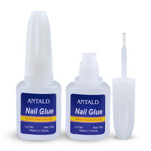 Sale 10g Quick Drying Nail Glue With Brush Nails Glitter Rhinestones Decoration Nail Art 2024 - buy cheap