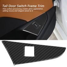 For BMW 5 Series G30 17-18 Carbon Fiber Interior Tail Door Switch Frame Cover Trim Left Hand Car Accessories 2024 - buy cheap