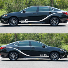 Боковая наклейка на кузов автомобиля наклейки для Lexus GS F для Hatchback Sedan автомобильные наклейки DIY украшения автомобиля наклейки авто аксессуары 230 см 2024 - купить недорого