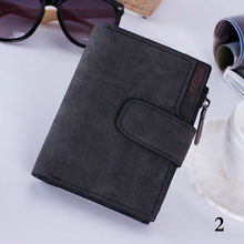 New Fashion Women Leather Small Mini Wallet Card Holder Zip Coin Purse Clutch Handbag Organizer Long Clutch 2024 - buy cheap