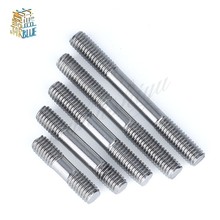 10PCS M6 Stainless Steel Double End Threaded Screw Headless Double Thread Studs Bolt M6*50/55/60/65/70-200mm 2024 - buy cheap