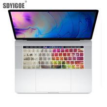 New Create Brain Silicone Keyboard Cover Skin Protective Film for Macbook pro13"15" with touch bar  U.S. Version  SDYIGOE 2024 - buy cheap