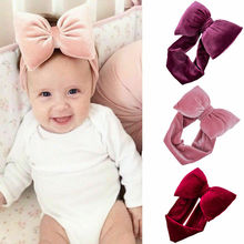 Kid Girls Baby Toddler Bow Headband Hair Band Accessories Headwear Head Wrap 2024 - buy cheap