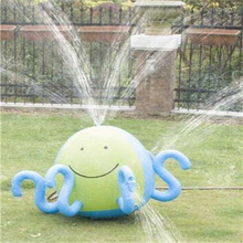 Осьминог надувной шар разбрызгиватель открытый детский водяной спрей мяч игрушка для пляжа бассейн Сад газон игрушки для детей подарок 2024 - купить недорого