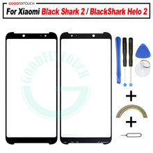 For Xiaomi Black Shark 2 lcd Outer Screen Cover Panel Touch Front Glass Lens Replacement For Xiaomi BlackShark Helo 2 Lcd AWM-A0 2024 - buy cheap