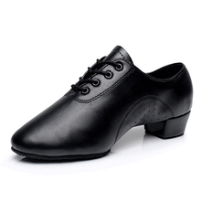 New Arrival Men Latin Dance Shoes Modern Ballroom Latin Tango Latin Dance Shoes Adult Men Salsa Rumba Dancing Shoes Low Heels 2024 - buy cheap