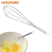 Hoomin agitador de farinha para cozimento, agitador de aço inoxidável para ovos, batedor de mão e misturador para ovos, ferramenta de cozinha, acessórios de cozinha 2024 - compre barato