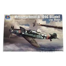 Trumpeter 02297 1/32 Messerschmitt Battle Fighter 109G-6, Kit de último modelo, TH05645-SMT2 de avión 2024 - compra barato
