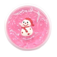 DIY Clear Christmas Crystal Mud Kiibru Slime Fluffy Color Cloud Glue Gradient Magic Sand Antistress Putty Foam Soft Clay Toy 60g 2024 - buy cheap