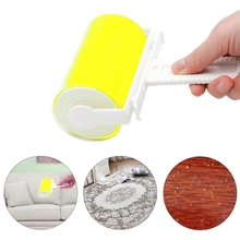 Reusable Washable Sticky Lint Picker Roller Silicone Dust Wiper Pet Hair Clothes Scrubber Sucking Fluff Remover Brush 2024 - buy cheap