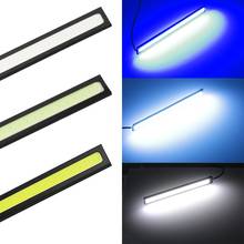 1 Piece 17cm Universal Daytime Running Light COB DRL LED Car Lamp External Lights Auto Waterproof Car Styling Led DRL Lamp 2024 - buy cheap