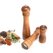 Classical Oak Wood Pepper Spice Mill Grinder Set Handheld Seasoning Mills Grinder Spice Milling Machine Cooking Tools 2024 - buy cheap