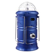 Rechargeable LED Lantern Camping Night Light Flame Lamp Stage Light EU Plug Lighting effect Lamp Light Music Christmas KTV 2024 - buy cheap