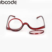 iboode Rotating Makeup Reading Glasses Women Folding Presbyopic Eyeglasses Cosmetic Goggle Spectacle Magnifying Eyewear 2024 - buy cheap