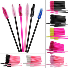 50PCS Disposable Eyelash Brushes Eyelash Extension Mascara Wand Applicator Spoolers Eye Lashes Makeup Brushes Set Cosmetics Tool 2024 - buy cheap