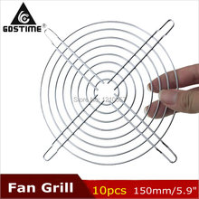 10 PCS Gdstime Metal Steel 150mm 15cm Fan Protector Finger Guard Grill Net 2024 - buy cheap