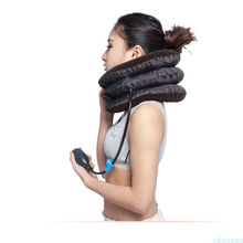 U Shape Air Inflatable Pillow Cervical Neck Traction Device Shoulder Neck Pain Relief Brace 2024 - buy cheap