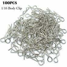 100PCS Stainless Body Shell Clip Pin For HSP RC 1/16 Car Buggy Truck HSP Traxxas Vehicles RC's Model Car Toy RC Car Spare Parts 2024 - buy cheap