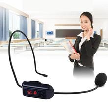 Portable Radio FM Wireless Headset Microphone Handsfree Megaphone Mic for Teaching Tour Guide Sales Promotion Lectures Meetings 2024 - buy cheap