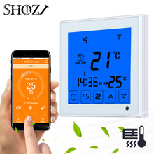 APP WiFi 2p 4p programmable Smart Central Air Conditioner Temperature Controller Fan Coil Thermostat for Air Conditioning SHOJZJ 2024 - buy cheap