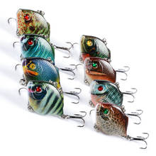 Mini Crankbait Fishing Lures 4.5cm 8.8g VIB Fishing Lures with Treble Hooks 3D Eyes Lifelike Fishing Bait Artificial Hard Lure 2024 - buy cheap