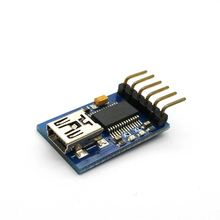 Placa de fuga básica, para arduino ftdi ft232rl usb para ttl serial ic adaptador conversor módulo para arduino 3.3v 5v ft232 interruptor 2024 - compre barato