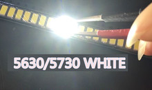5630/5730-CW/WW 0,5 W-150Ma 50-55lm 6500K белый свет SMD 5730 5630 LED 5730 Диоды (3,2 ~ 3,4 V) 100 шт 2024 - купить недорого