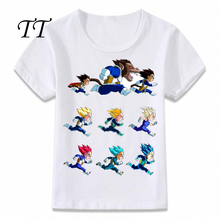 2018 new arrive Kids Clothes T Shirt Saiyan Evolution Goku Oozaru Children T-shirt for Boys and Girls Toddler Shirts Tee 2024 - buy cheap