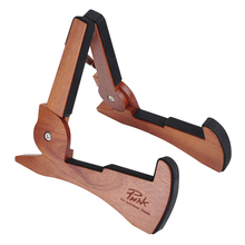 Soporte plegable Universal para guitarra, cuerda de madera maciza de caoba, instrumento para guitarra acústica eléctrica bajo 2024 - compra barato