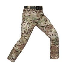 Hombre IX9 impermeable camuflaje táctico pantalones militares Rip-Stop pantalones SWAT ejército combate Cargo pantalones Multi-Bolsillo Casual Pantalones 2024 - compra barato