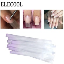ELECOOL 10 Pcs/pack Fiberglass Nail Extension Form for Fibernails Acrylic Tips Extension for Nails Silk Building Extension Tool 2024 - buy cheap
