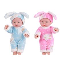 30cm Baby Simulation Dolls Newborn Animal Shape Doll Soft Vinyl Children Kindergarten Lifelike Toys for Girls Birthday Gift 2024 - buy cheap