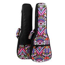 21 23 26 Inch Ukulele Case Hawaii Guitar Backpack Carry Bag Retro Style Portable Cotton Padded Case Uku Guitar Parts Accessories 2024 - buy cheap