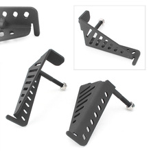 Estriberas laterales para puerta delantera de coche, Pedal de reposapiés para Jeep Wrangler JK 2007-2017, accesorios de repuesto de acero para automóvil 2024 - compra barato