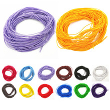 LNRRABC FASHION 1mmx24m 13 Colors Core Elastic Rope Stretch Rubber Line Beading Cord For DIY Bracelet Jewelry Making accessories 2024 - buy cheap