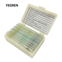 10 pieces Different Prepared Microscope Slides Biological Specimen for Students Children Basic Biological Science Education 2024 - buy cheap