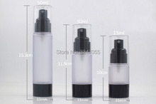 15ML30ML50ML Plastic Cosmetic Frosted Vacuum Toner Spray Nozzle Bottle, Empty Airless Cosmetic Liquid Sprayer Mist Container 2024 - buy cheap