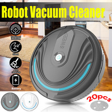 Rechargeable Floor Sweeping Robot Dust Catcher Intelligent Auto-Induction Floor Sweeping Robot Vacuum Cleaner Battery/USB Charge 2024 - buy cheap