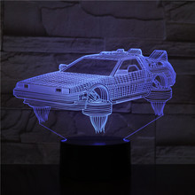 7 Color Change Home Decor Light Fixture LED Car Shape Light USB 3D Luminarias Vehicle Modelling Night Light Baby Desk Lamp 2315 2024 - buy cheap