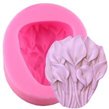 Инструменты для украшения торта 3D цветок силиконовая форма помадка подарок украшение Шоколадное Мыло с запахом печенья Полимерная глина формы для выпечки 2024 - купить недорого