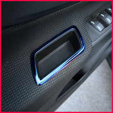 Caja de almacenamiento para puerta Interior de coche, embellecedor de cubierta de marco de decoración para Chevrolet Equinox 2017 2018, accesorios, 4 unids/set por juego 2024 - compra barato