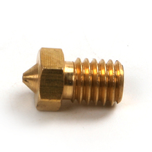 High Quality 2pcs/set 3D Printer Brass Nozzle M6 Thread ED3 0.2/0.3/0.4/0.5mm E3D M6 Threaded Copper Nozzle Repair Tools 2024 - buy cheap