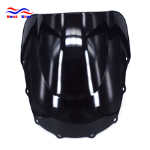 Parabrisas de plástico ABS para motocicleta, accesorio negro para KASAWAKI ZZR400 ZZR600 ZZR 400 600 1993-2007 2024 - compra barato