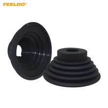 FEELDO 2Pcs Universal Car HID LED Headlight Dustproof Cover Rubber Sealing Headlamp Cap Dia 70/78/88/100/110mm Waterproof 2024 - buy cheap