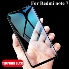 Redmi Note 7 стекло с полным клеем защита экрана Защитное стекло для xiaomi ksiomi xiomi Red Mi me my Not 7 note7 glas 2024 - купить недорого