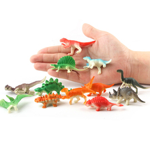 12pcs Action Figures Mini Play Cute Decorations Collection Simulation Toy Jurassic For Kids Dinosaur Model Desktop Animals Gift 2024 - buy cheap
