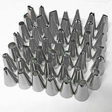 Cake Decorating 48Pcs/set Good Quality Stainless steel Icing Piping Nozzles Pastry Tips Set Cake Baking Tools Accessories 2024 - buy cheap